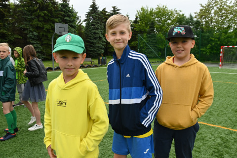 Uroczyste otwarcie boiska przy PSP 1 Brzesko