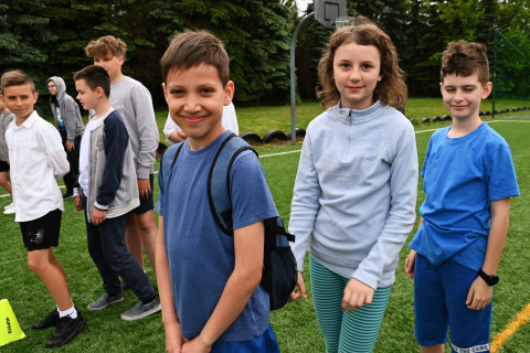 Uroczyste otwarcie boiska przy PSP 1 Brzesko