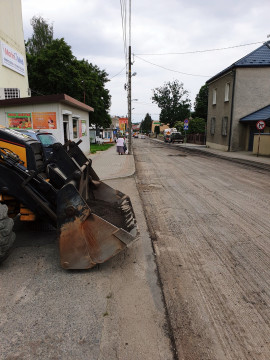 Nowy asfalt na Ogrodowej