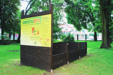 Kompostownik w Ogródku Jordanowskim