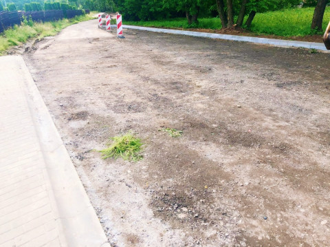 Budowa parkingu w Jadownikach