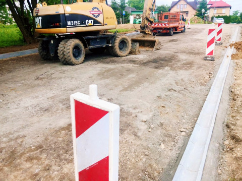 Budowa parkingu w Jadownikach