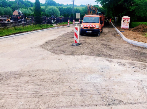 Budowa parkingu w Jadownikach