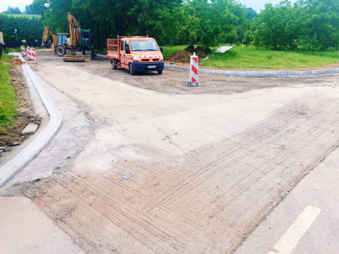 Budowa parkingu w Jadownikach