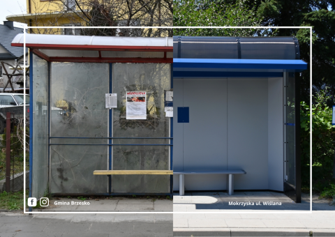 Nowe wiaty przystankowe