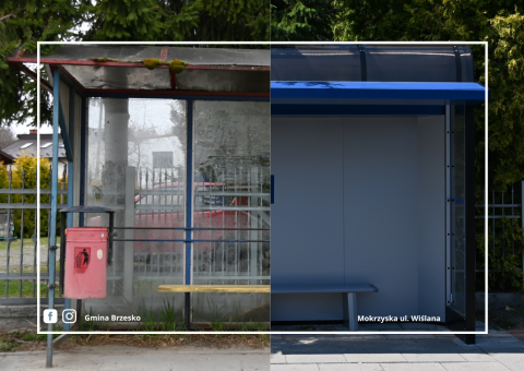 Nowe wiaty przystankowe