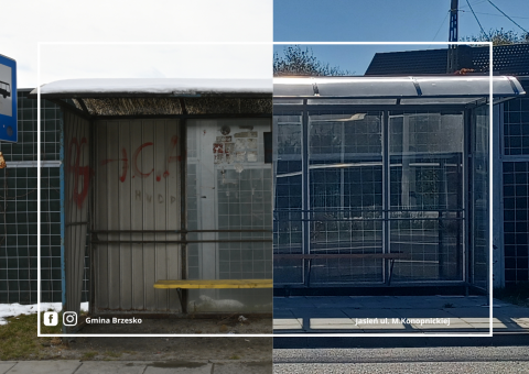 Nowe wiaty przystankowe