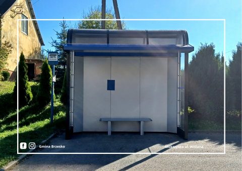 Nowe wiaty przystankowe