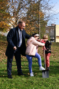 Miasteczko rowerowe – pierwsze łopaty już wbite