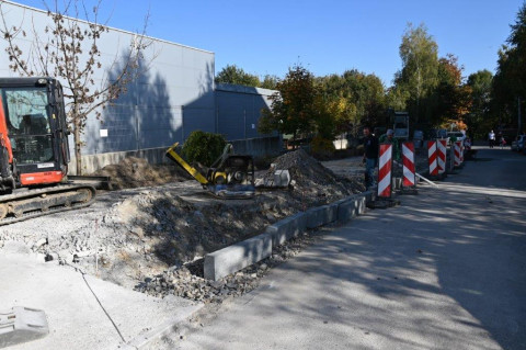 Ulica Kościuszki - modernizacja parkingu