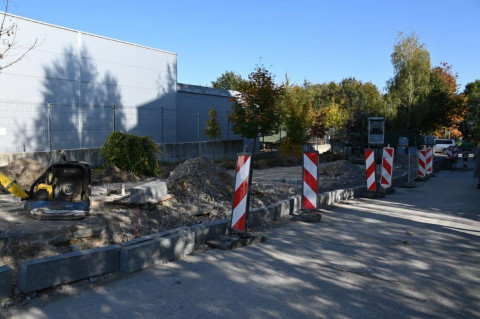 Ulica Kościuszki - modernizacja parkingu