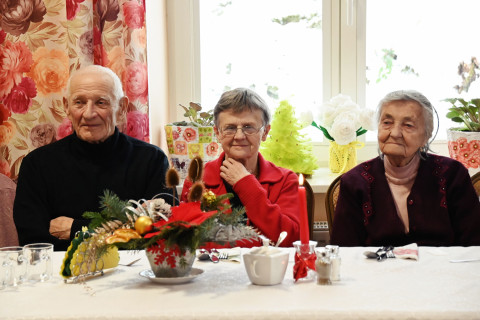 Opłatek w Domu Seniora