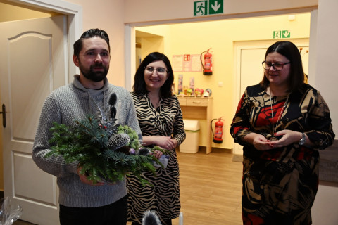 Opłatek w Domu Seniora