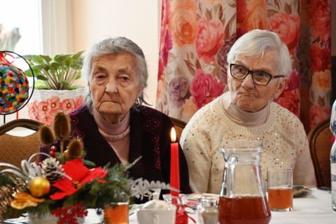 Opłatek w Domu Seniora