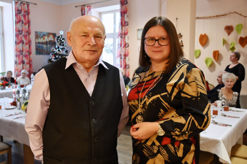 Opłatek w Domu Seniora