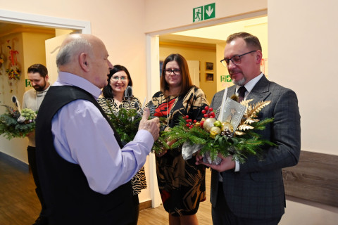 Opłatek w Domu Seniora