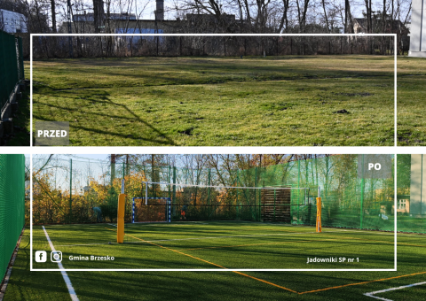 Kolejne boisko w Jadownikach