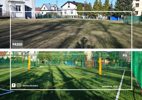 Kolejne boisko w Jadownikach