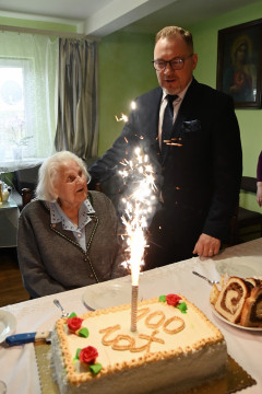 100 lat Pani Bogumiły Łąckiej