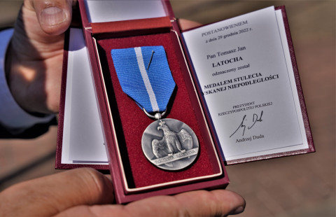 Polonia Rediviva dla burmistrza Brzeska