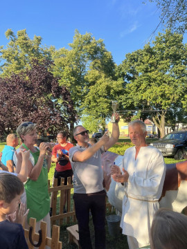 Dożynkowo w Szczepanowie