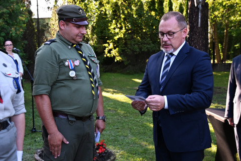Rocznicowa uroczystość na Słotwinie