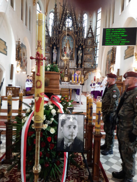 Pogrzeb Wincentego Cebuli – bohatera z Jadownik