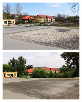 Nowy parking w Porębie Spytkowskiej