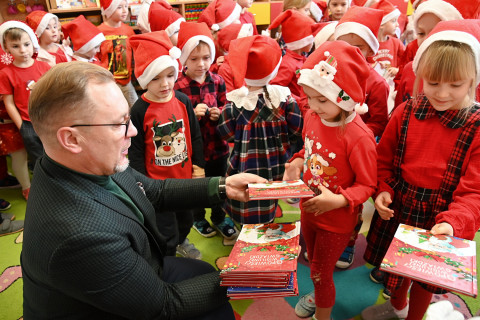 Święty Mikołaj w przedszkolach