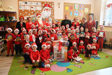 Święty Mikołaj w przedszkolach