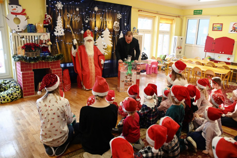 Święty Mikołaj w przedszkolach