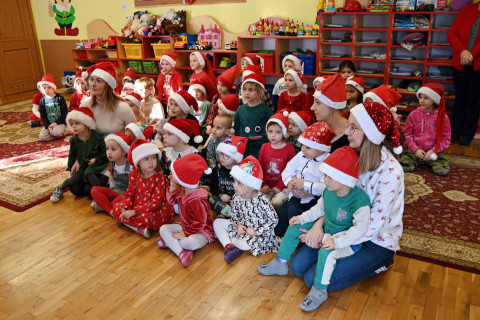 Święty Mikołaj w przedszkolach