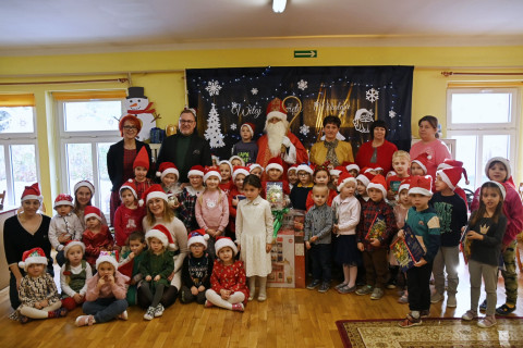 Święty Mikołaj w przedszkolach