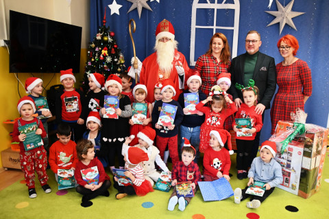 Święty Mikołaj w przedszkolach