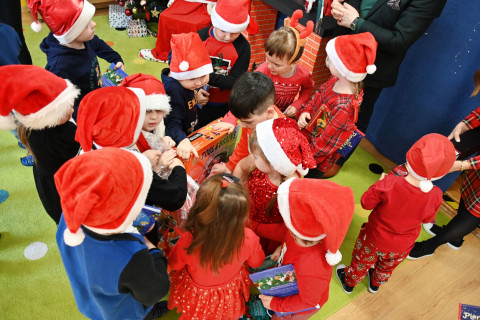 Święty Mikołaj w przedszkolach
