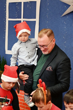 Święty Mikołaj w przedszkolach