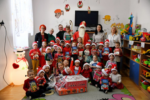 Święty Mikołaj w przedszkolach