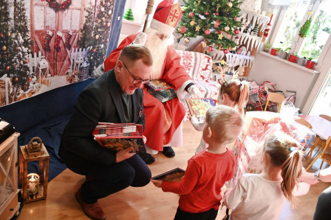 Święty Mikołaj w przedszkolach