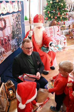 Święty Mikołaj w przedszkolach