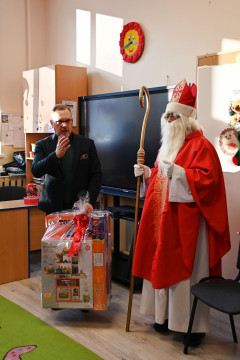 Święty Mikołaj w przedszkolach