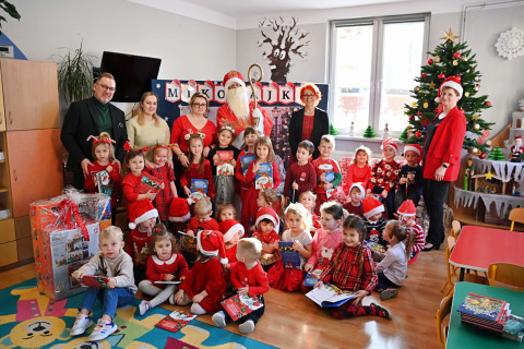 Święty Mikołaj w przedszkolach