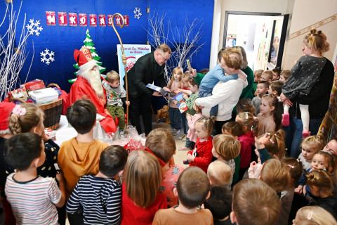 Święty Mikołaj w przedszkolach