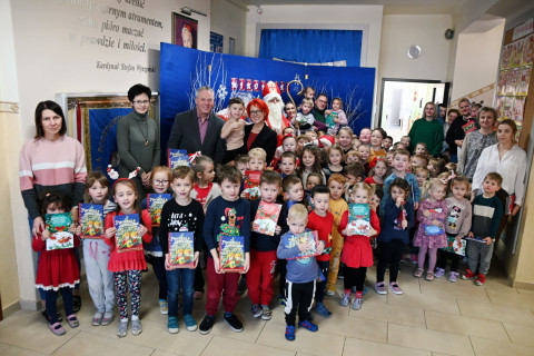 Święty Mikołaj w przedszkolach