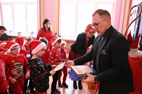 Święty Mikołaj w przedszkolach