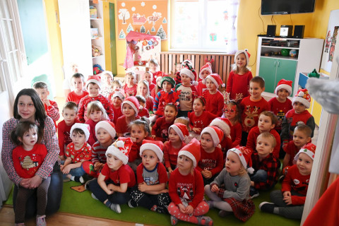 Święty Mikołaj w przedszkolach