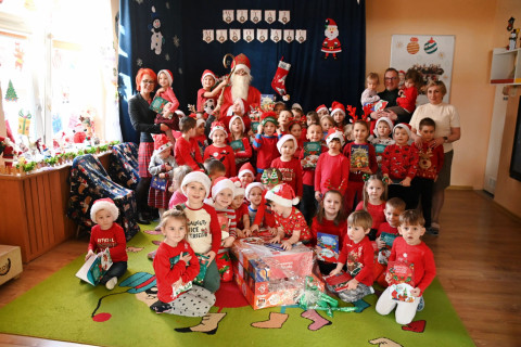 Święty Mikołaj w przedszkolach