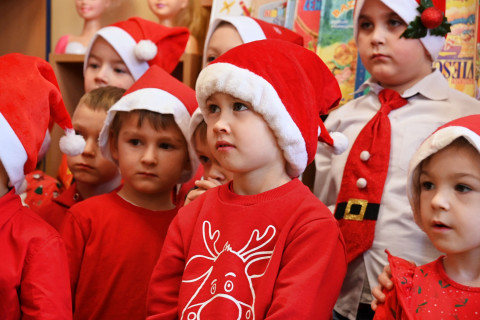 Święty Mikołaj w przedszkolach