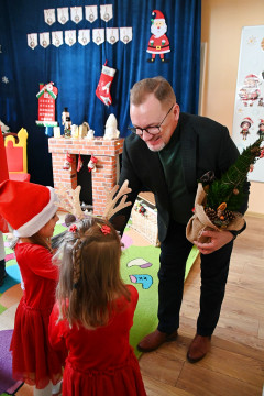 Święty Mikołaj w przedszkolach