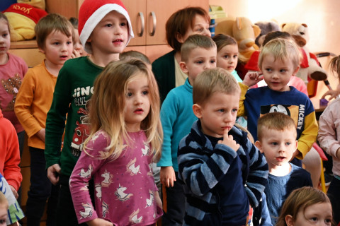 Święty Mikołaj w przedszkolach