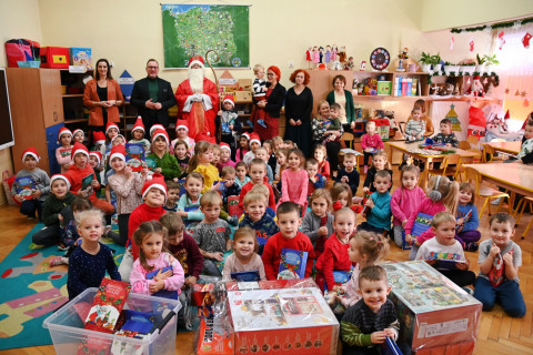 Święty Mikołaj w przedszkolach